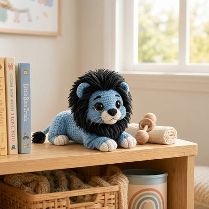 Crochet Lion Amigurumi Kit for Beginners
